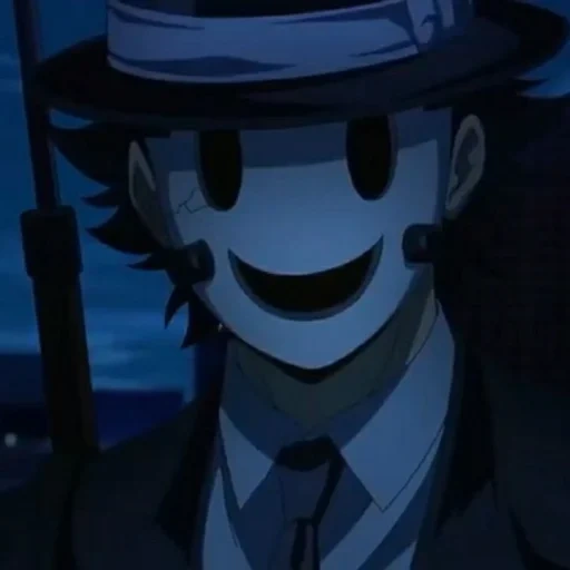 tenku shinpan, personagem de anime, high rise invasion, sniper de máscara tianku new pan