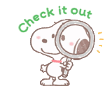 Snoopy animated stickers