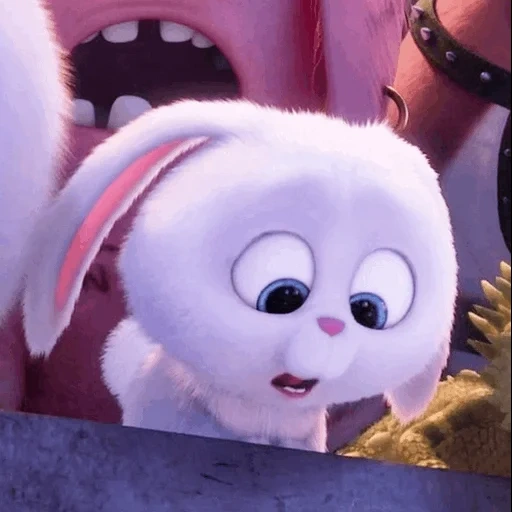 bola de neve de coelho, rabbit snowball secret life of home 2, little life of pets rabbit, última vida de animais de estimação snowball, última vida de animais de estimação rabbit snowball