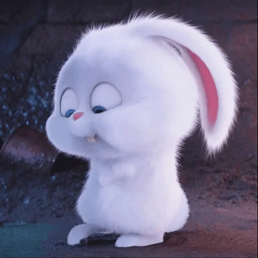 bola de neve de coelho, snowstock secret life, last life of pets de ball de snow, little life of pets rabbit, última vida de animais de estimação rabbit snowball