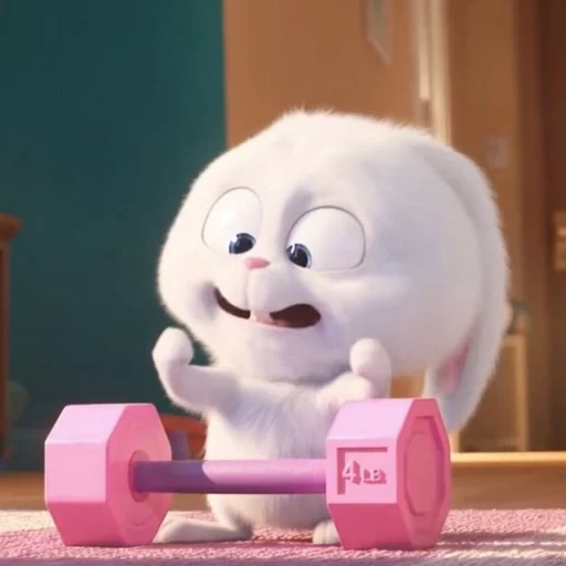 a toy, cartoons, snowball cartoon, the secret life of pets, secret life of pets 2