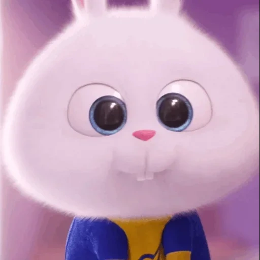 rabbit snowball, rabbit snowball cartoon, the secret life of pets, secret life of pets 2 rabbit, secret life of pets 2 rabbit snowball
