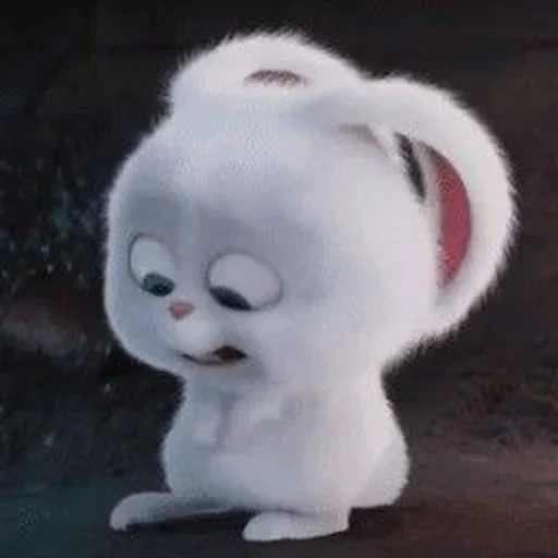 nothing, hare snowball, snowball rabbit, the secret life of pets snowball, the secret life of snowball pets