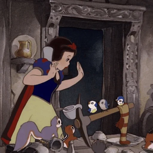 blanche-neige, blanche-neige les sept nains, blanche-neige cartoon 1995, screencaps snow white 1937, blanche-neige les sept nains 1937