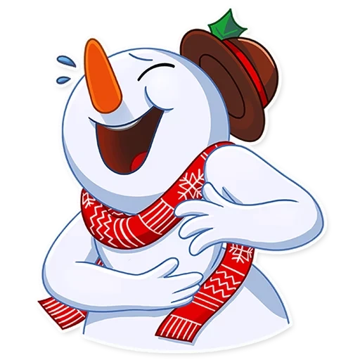 snowman, snowman, the snowman is cheerful, funny snowmen