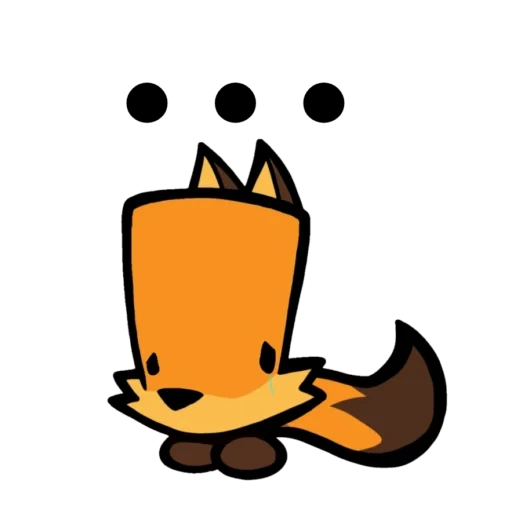 the fox, emoticon