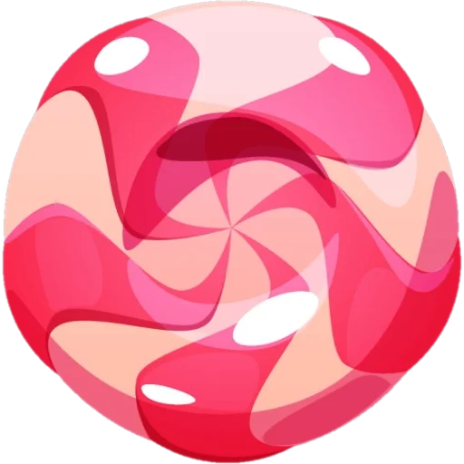 un jouet, vecteur de cercle, boule de gomme, puzzles de jeux, trois cercles roses
