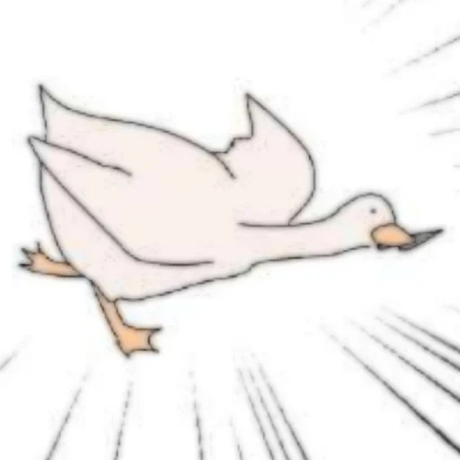 ganso, patos, dibujos animados de ganso, patrón de cisne de ganso, flying goose cartoon