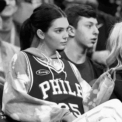 ben simmons, kendall jenner, kendall jenner nba, modello kendall jenner, philadelphia seventi sixers