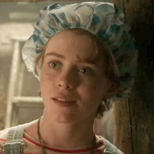 l'attrice, la ragazza, le riprese del film, sophia lilis, beverly marsh