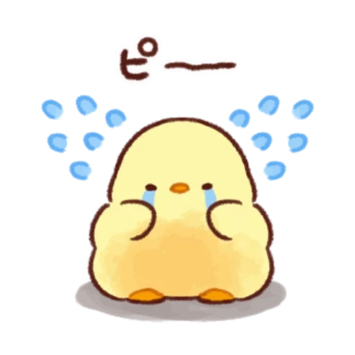 chick, anime chicken, cute kawaii drawings, soft and cute chick, chicken penguin soft and cute cick