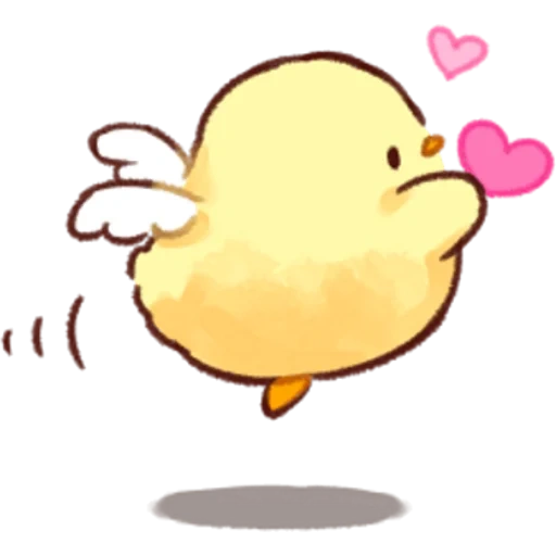 mignon, chick, poulet, un joli motif, soft and cute chick