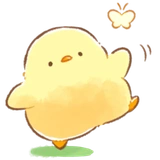 soft and cute chick