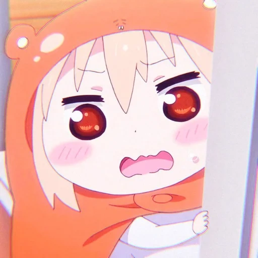 umaru, umaru chan, sister umaru, dua suster umaru yang dihubungkan, anime two faced sister umaru