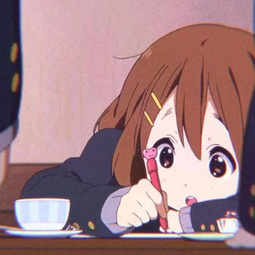 ide anime, aki toyosaki, anime keion, karakter anime