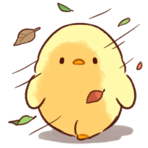 chick, рисунки милые, soft and cute chick, soft and cute chick emoji, soft and cute chick тлгрм and cat
