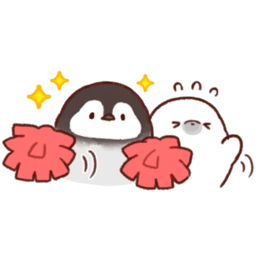 animals are cute, soft and cute chick, cute penguin sticker, penguin chicken cute art, chicken penguin soft cute cick