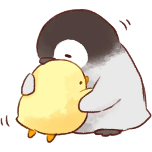 poussin doux et mignon, doux et mignon, duck love duck doux et mignon, chicken penguin doux et mignon cick