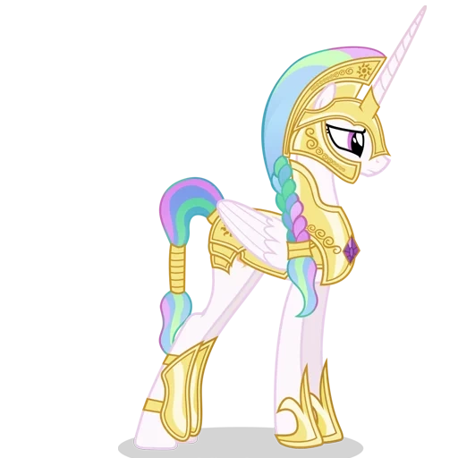 pony princesse celestia, mon petit poney celestia, princesse alicorn celestia, armure de la princesse celestia, ma petite princesse pony celestia