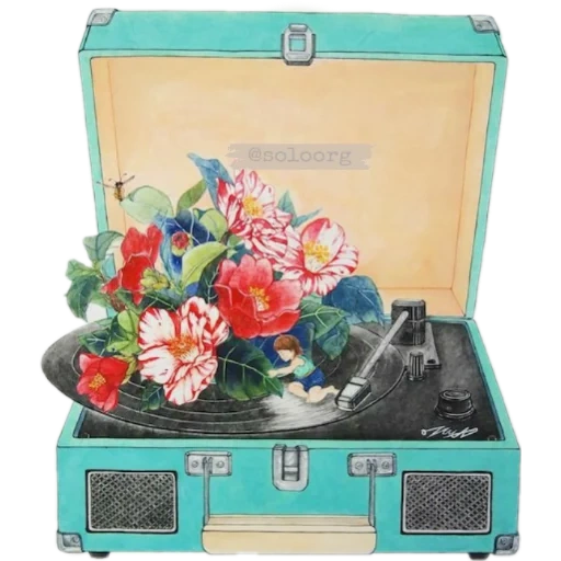 arts and crafts fair, vintage suitcase, the box is decorative, creative workshop, korean casket with a mother of pearl