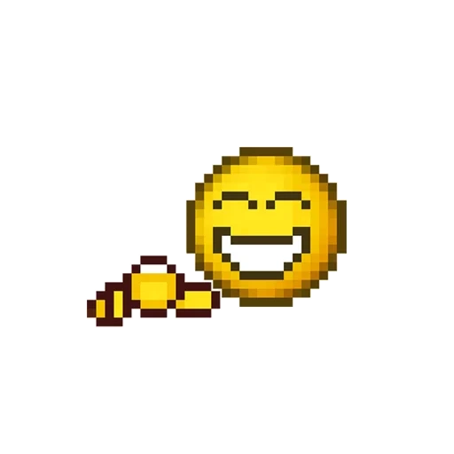 kolobok, le visage souriant est vif, smiley tuba, le visage souriant de la danse d'askka, le visage souriant de kolobka pixel