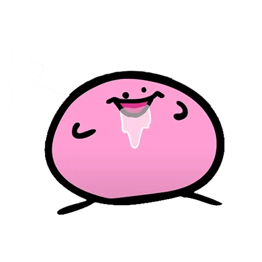 un meme, kawaii, kirbo, immagini di meme, faccina rosa sorridente