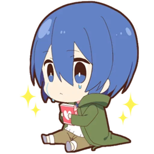 chibi, toouka, chico otaku, pequeño otaku, rei ayanami chibi