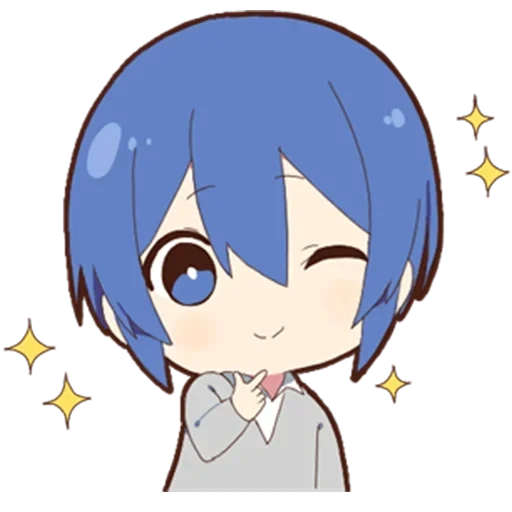 chibi yato, petit otaku, rei ayanami chibi