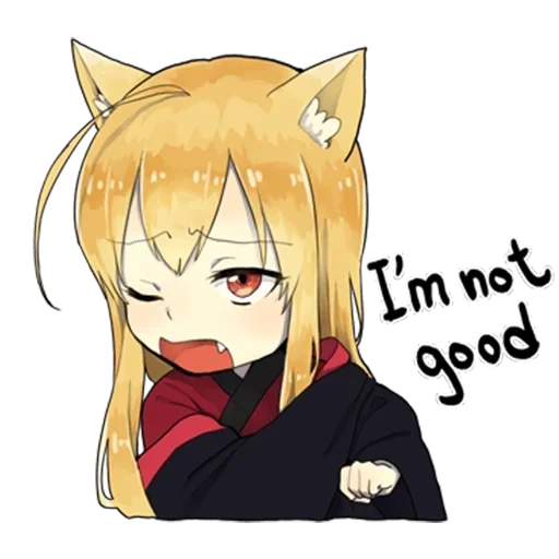 dise, chibi, nekan, little fox kitsune, schöne anime zeichnungen