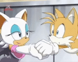 sonic x, rouge 18, thiers sonika x, miles thiers prower, pistolet sonic x rouge