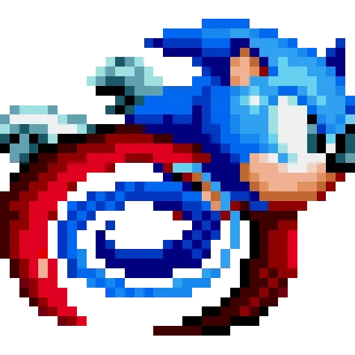 gelombang suara piksel, sonic the hedgehog, pixel super sonar, pixel sonic mania, sonic landak 16