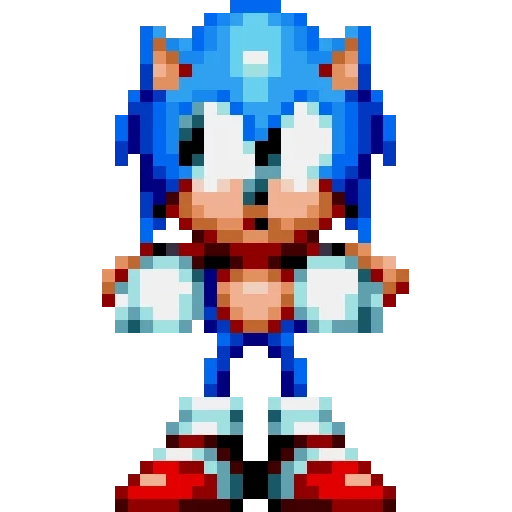 sonic, соник, sonic mania, соник мания спрайты соника, соник мания соник пиксельный