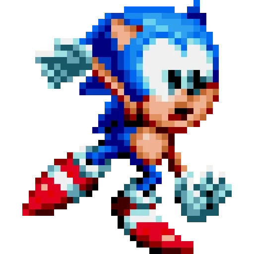 sonique, sonique, manie sonore, sonic l'hérisson, sonic mania sprite