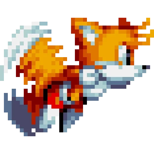 tails, sonic 2 tyles, tyles sprite, sonic mania tyles, sonic mania de sprity taylor