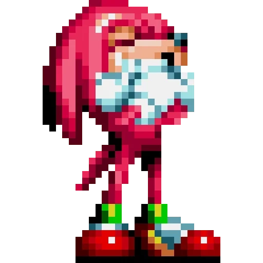 echidna nakles, echidna nakles pixel, naples sonic 3 pixels, naples pixel sprite, sonic mania naples pixel