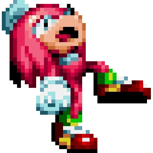 sonic mania, 3 pixels supersônicos, nakers pixel sprite, cliff sprite supersônico, pixel maníaco supersônico