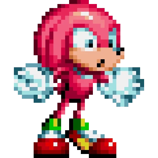 mania sonora, sonic nakles classic, echidna nakles pixel, napoli sonic 3 pixel, sonic mania naples pixel