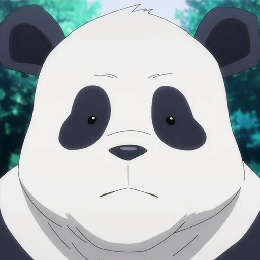 panda, anime panda, panda krisan, karakter anime, juju kaisen panda