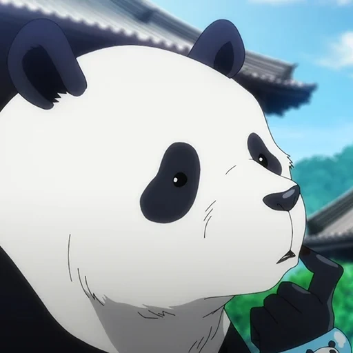 kaisen, jujutsu, jujutsu kaisen, jujutsu kaisen панда, магическая битва аниме панда