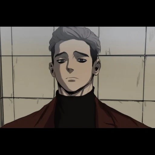 сану, sangwoo, meme anime, killing stalking, юнбум убить сталкера