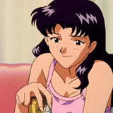 Misato by @stickers_evangelion :: @fStikBot