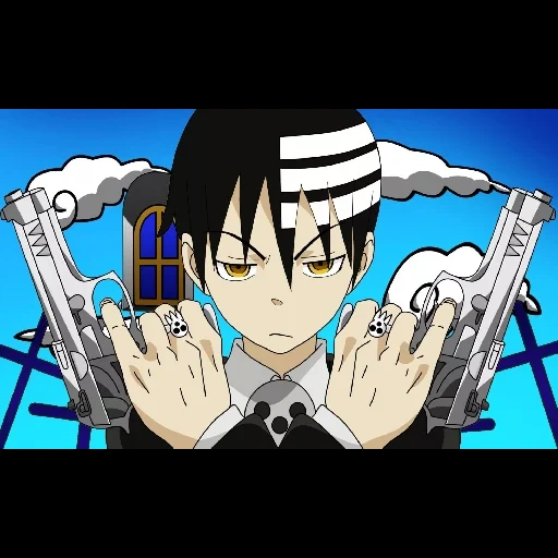 soul eater, anime soul eater, anime eater of souls kid, soul eater characters, lord death and death the kid