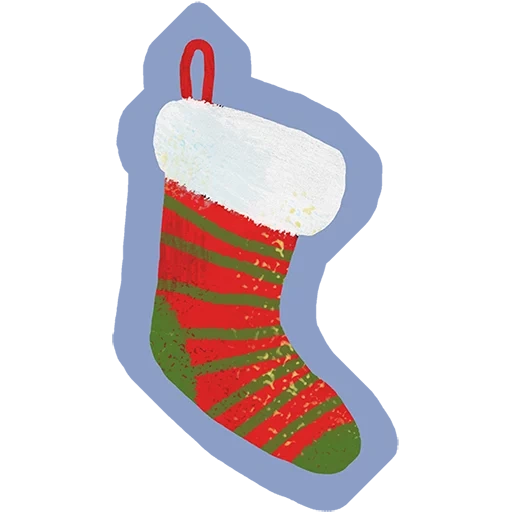 носки, носочки, носки клипарт, новогодний носок, рождественский носок