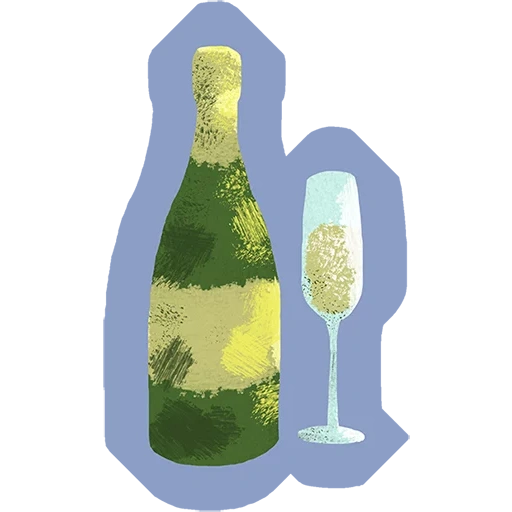 bottle, wine bottle, champagne bottle, soviet new year, a bottle of champagne