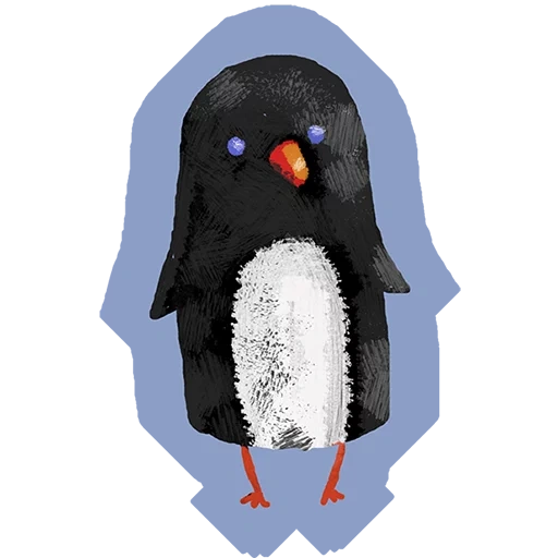 the penguin, the penguin, pinguin sketch, schöne pinguine, der kleine pinguin