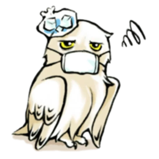owl, croquis de hiboux, motif de hibou, chouette de dessin animé, référence au modèle sych