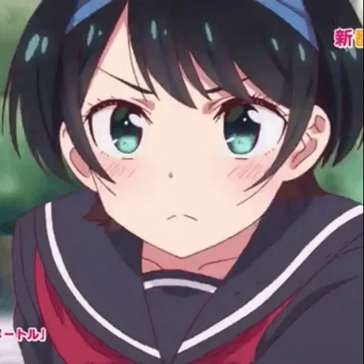 anime, animação fofa, menina anime, menina anime por uma hora, kanojo okarishimasu