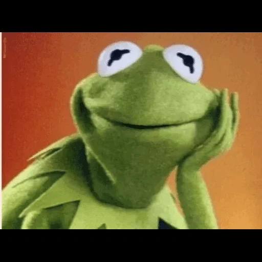 kermit, kimit, rendimiento de la muñeca de tela, rana comte, rana comte