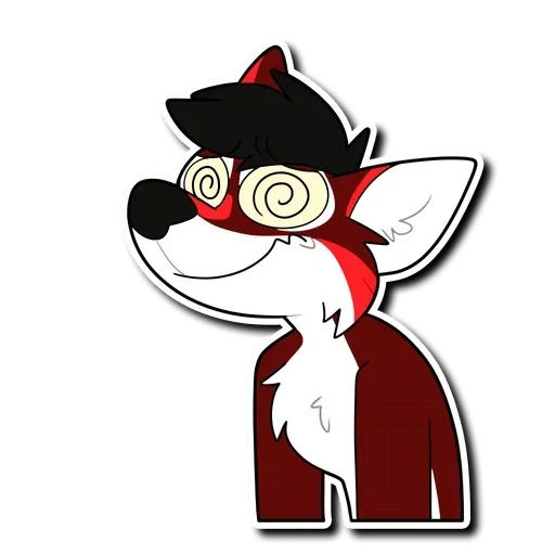 fox, animación, personajes de frei, el misterioso skulls de kitsune