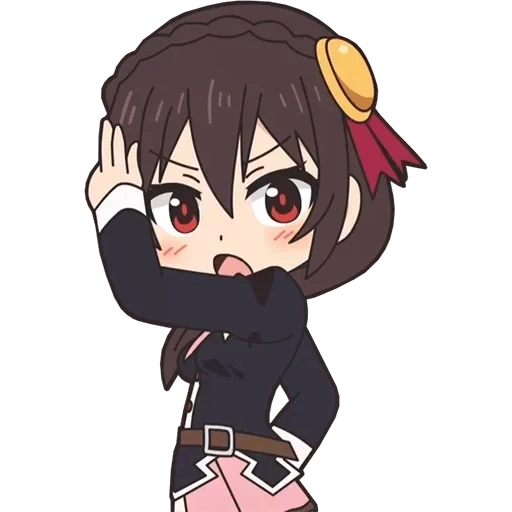 red cliff, chibiki, red cliff animation, red cliff character, konosuba yoon yoon